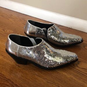 Junya Watanabe size 36 sequin boots